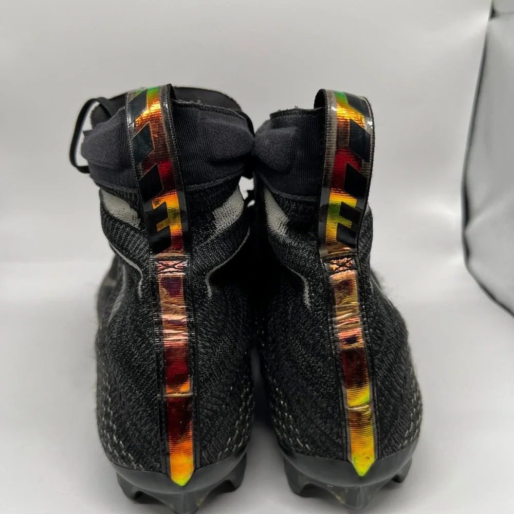 Nike Vapor Untouchable 3 Elite Football Cleats Black AH7408 Mens 13 mid flyknit